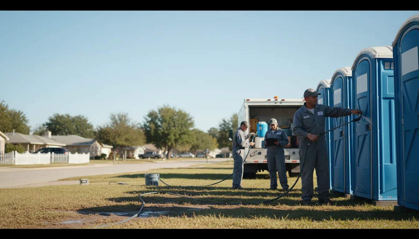 Long-Term Portable Toilet Rental in Bushnell, FL near me